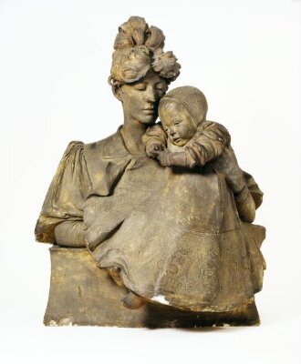 Mother and Child, George James Frampton, ca. 1895
