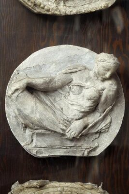 Reclining Figure, Alfred George Stevens, ca. 1863