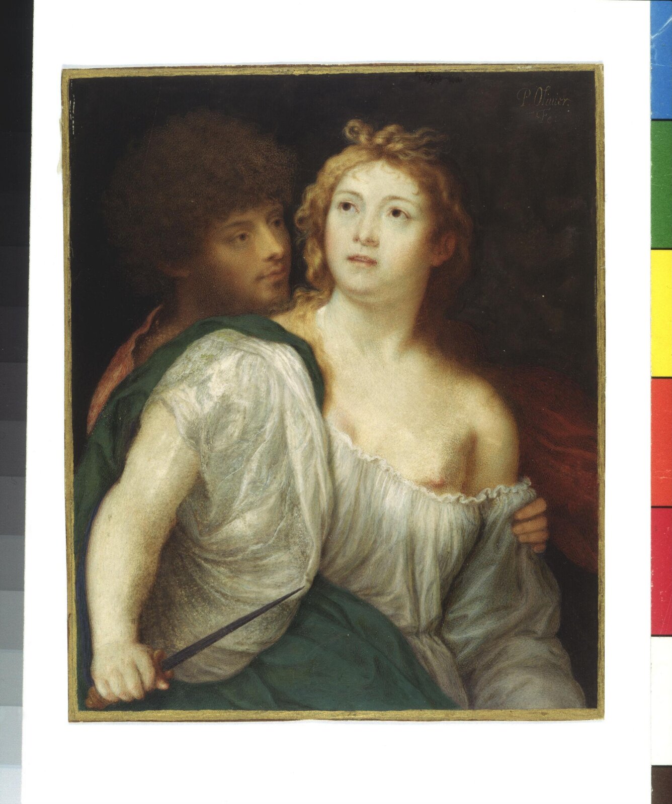 Tarquin and Lucretia, Peter Oliver, 1630-1640