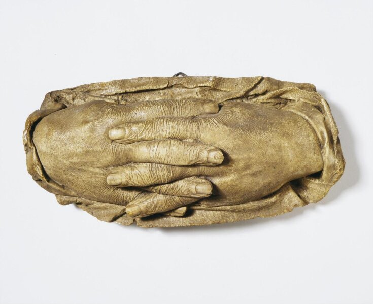 Folded hands of Archibald Campbell Tait, Archbishop of Canterbury top image