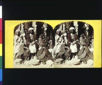 Women grinding corn in Sinai