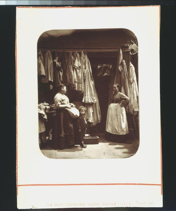 An Old Clothes Shop, Seven Dials top image