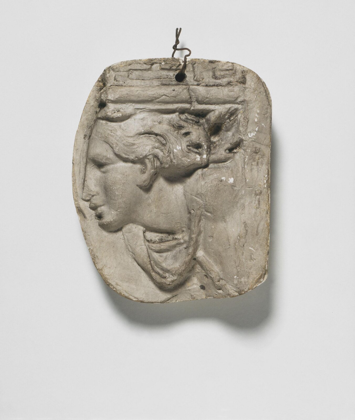 female profile, Alfred George Stevens, ca. 1850 - ca. 1857