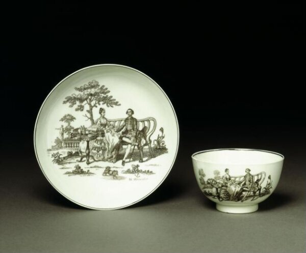 The Tea Party | Hancock, Robert | V&A Explore The Collections