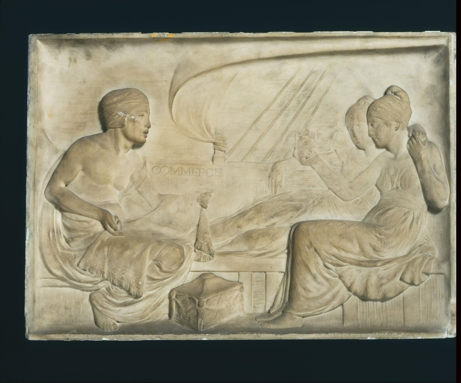 Commerce, George James Frampton, before 1896