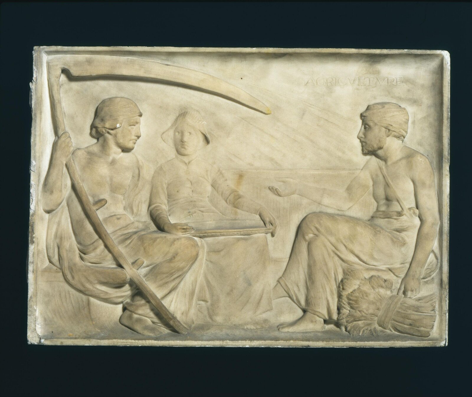 Agriculture, George James Frampton, before 1896