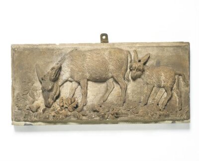 Ass and a foal, ca. 1800 - ca. 1830