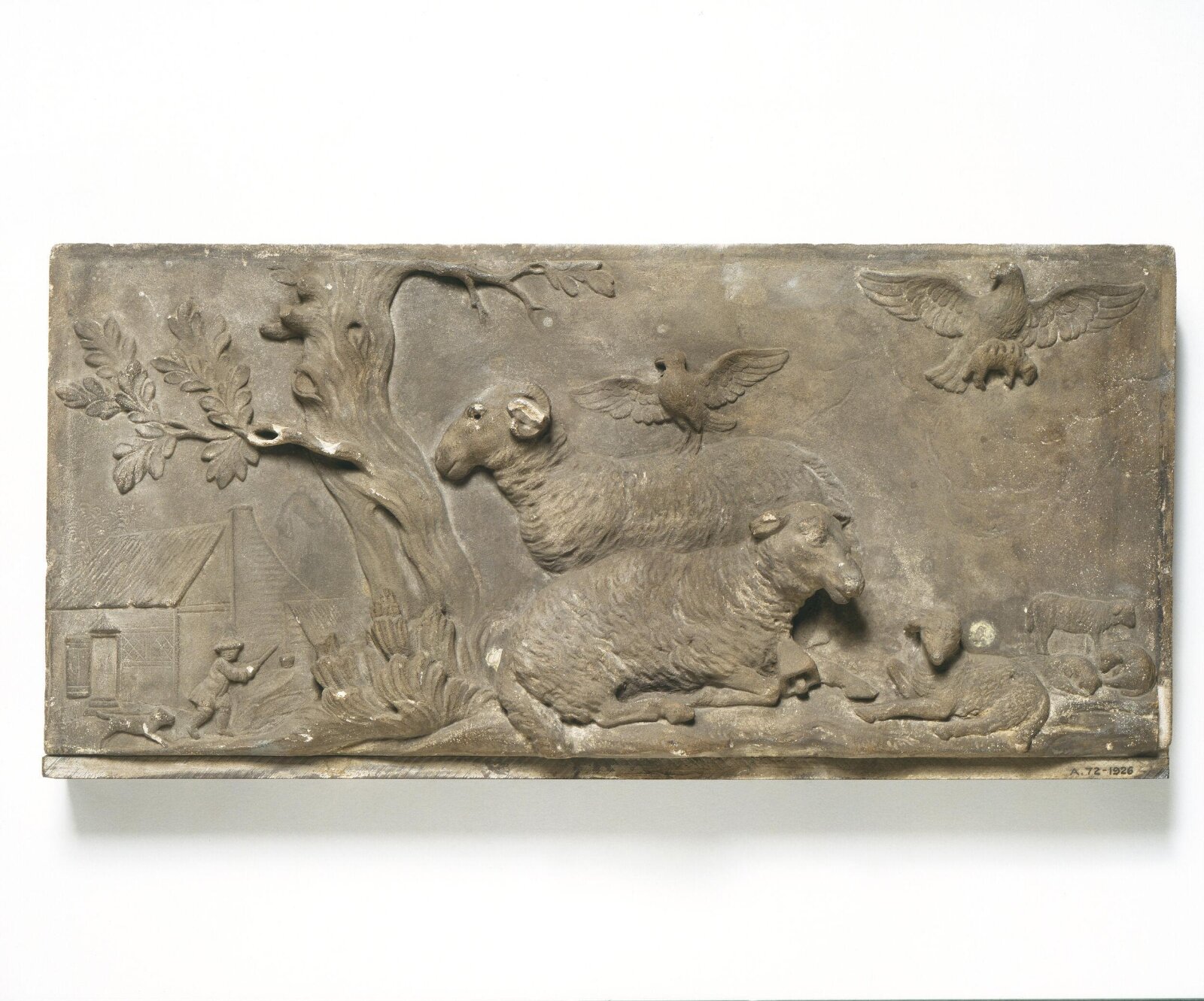 Allegorical scene with animals, ca. 1800-1830