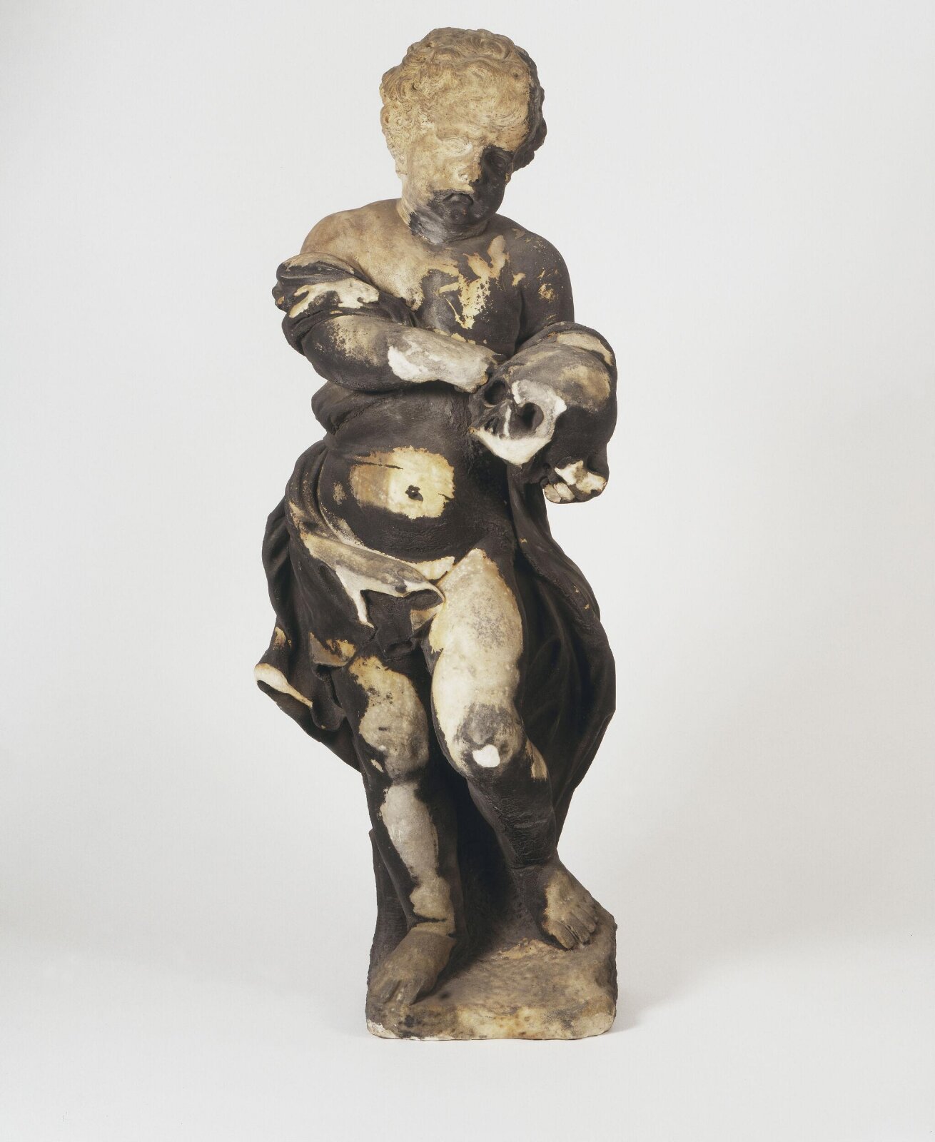 Putto with skull, Grinling Gibbons, ca. 1680 - ca. 1700