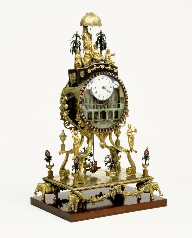 Automaton Clock top image