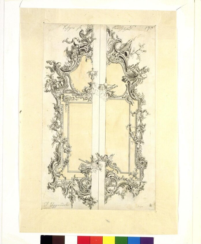 Design — Thomas Chippendale Senior — 1761