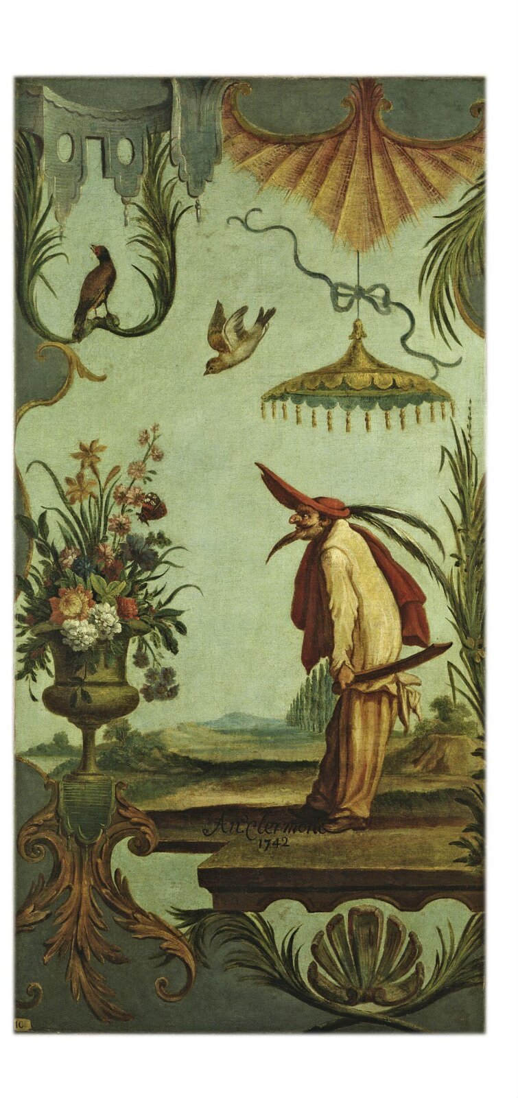 Mestolino, Andien de Clermont, 1742