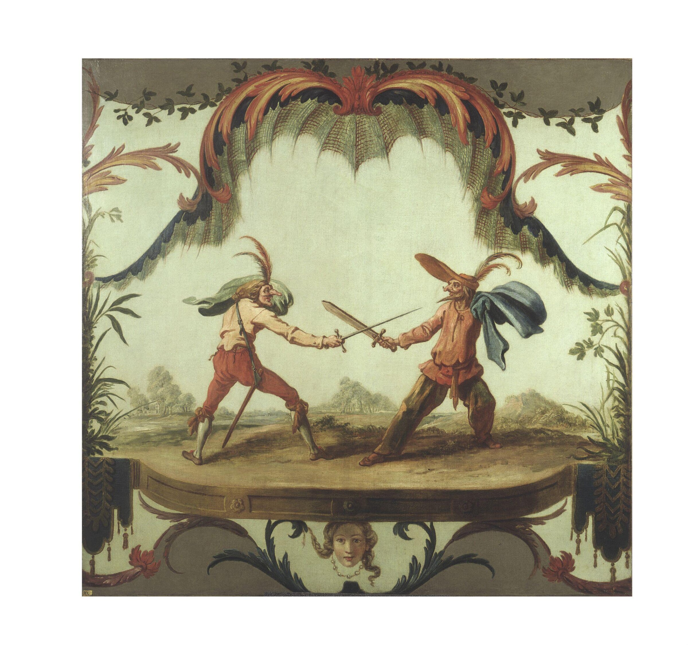 Taglia Cantoni and Fracasso, Andien de Clermont, 1742