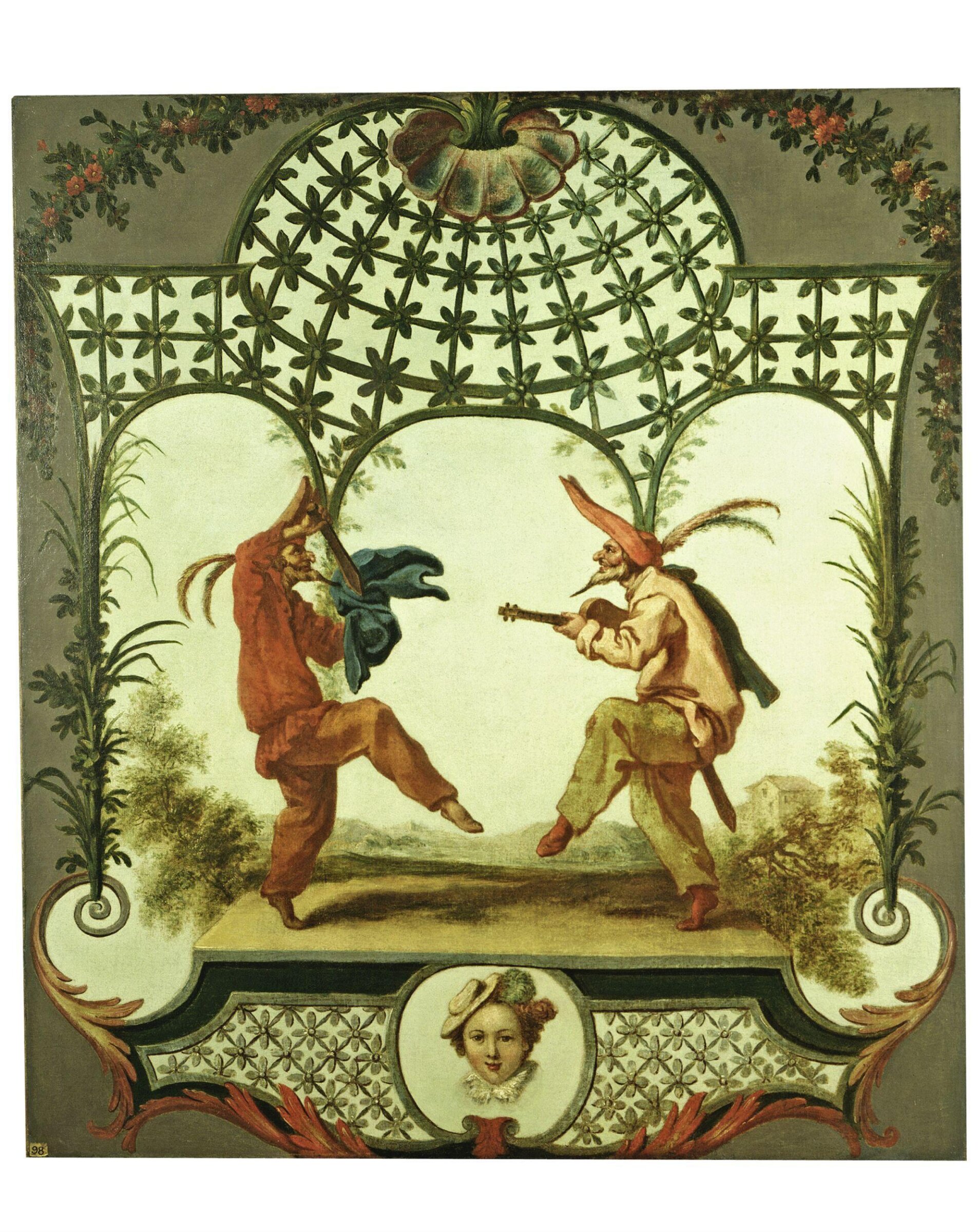 Franca Trippa and Fritellino, Andien de Clermont, 1742