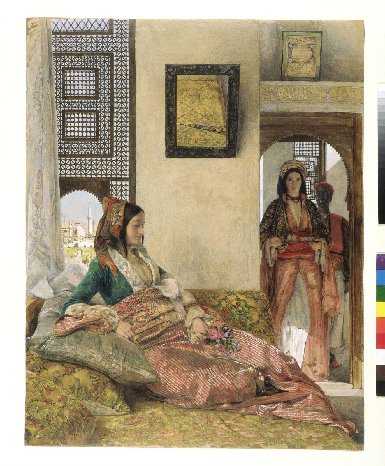 Life in the Hareem, Cairo, John Frederick Lewis, 1858