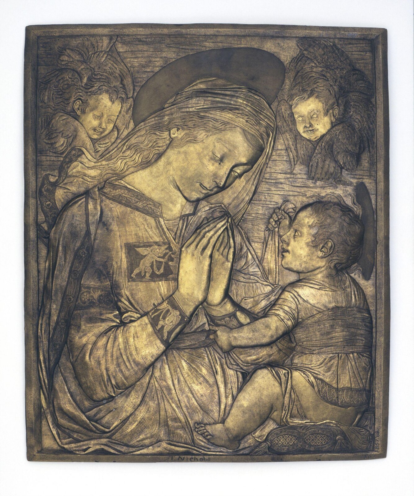Virgin and Child, Thomas Nichols, 1867