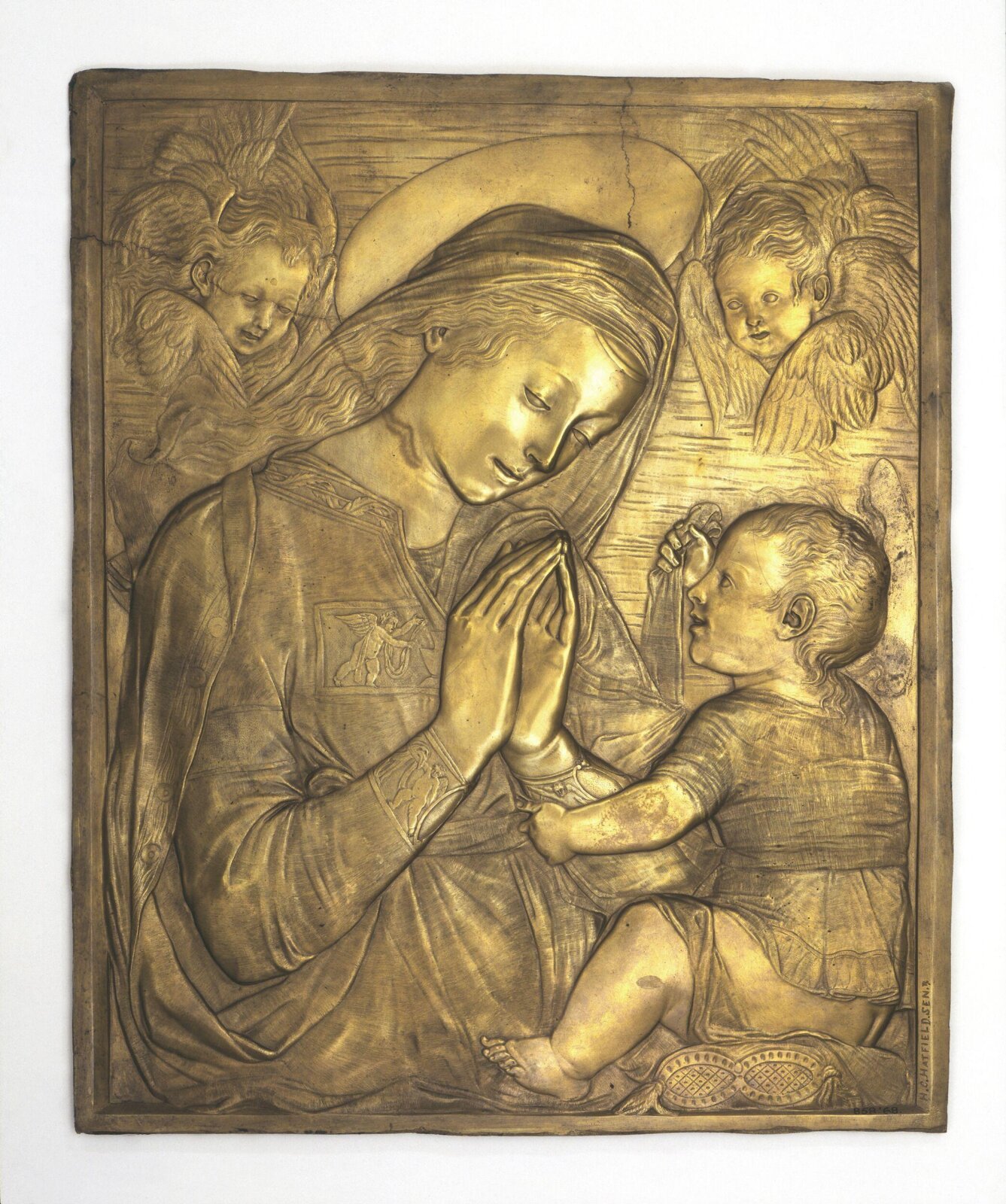 Virgin and Child, H. C. Hatfield, 1867