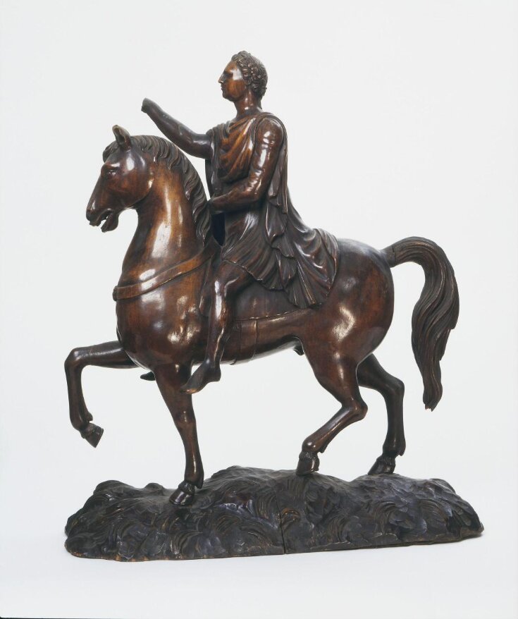 Equestrian statuette of George III (r. 1760-1820) top image