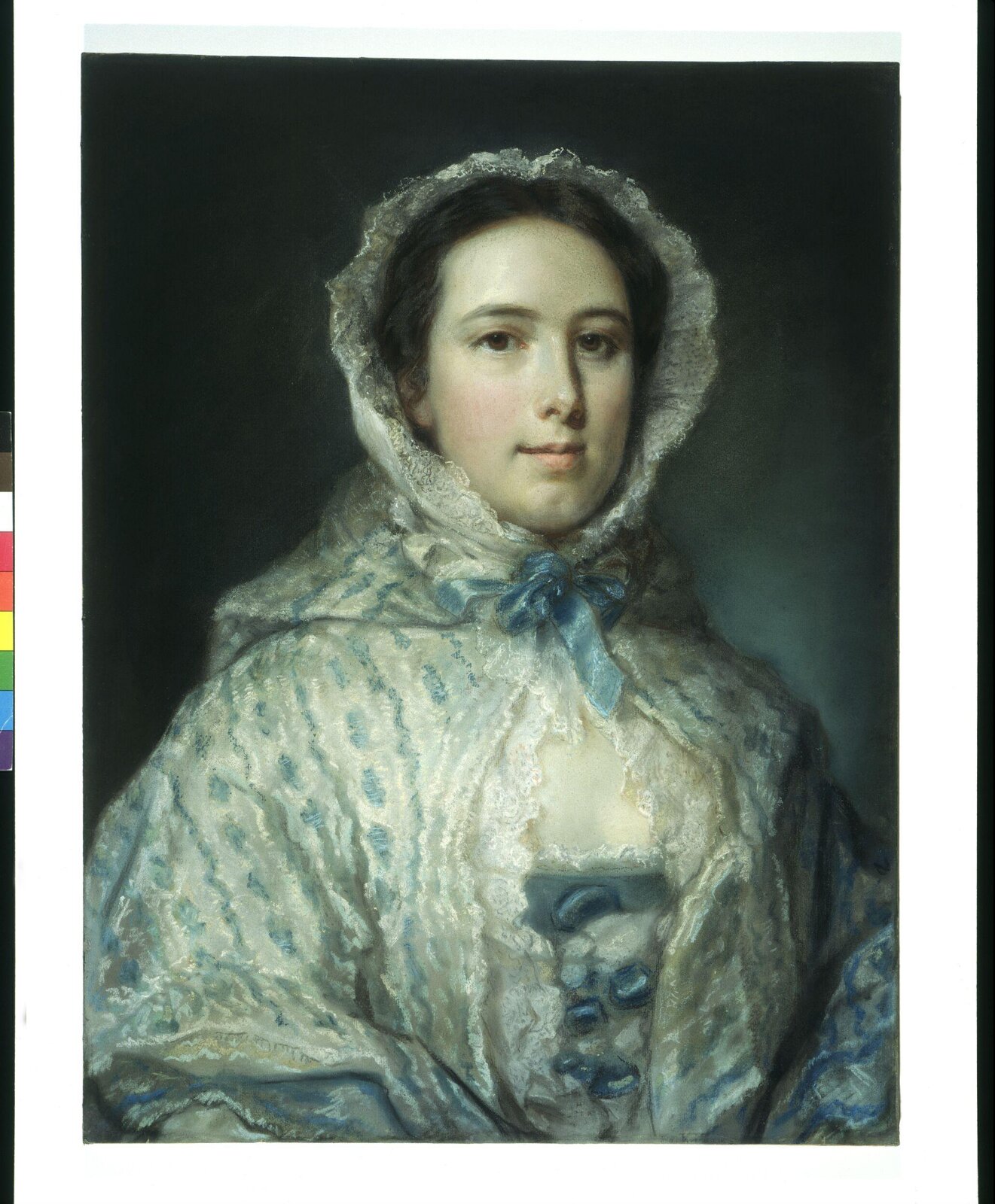 Unknown young woman, Francis Cotes, mid 18th century