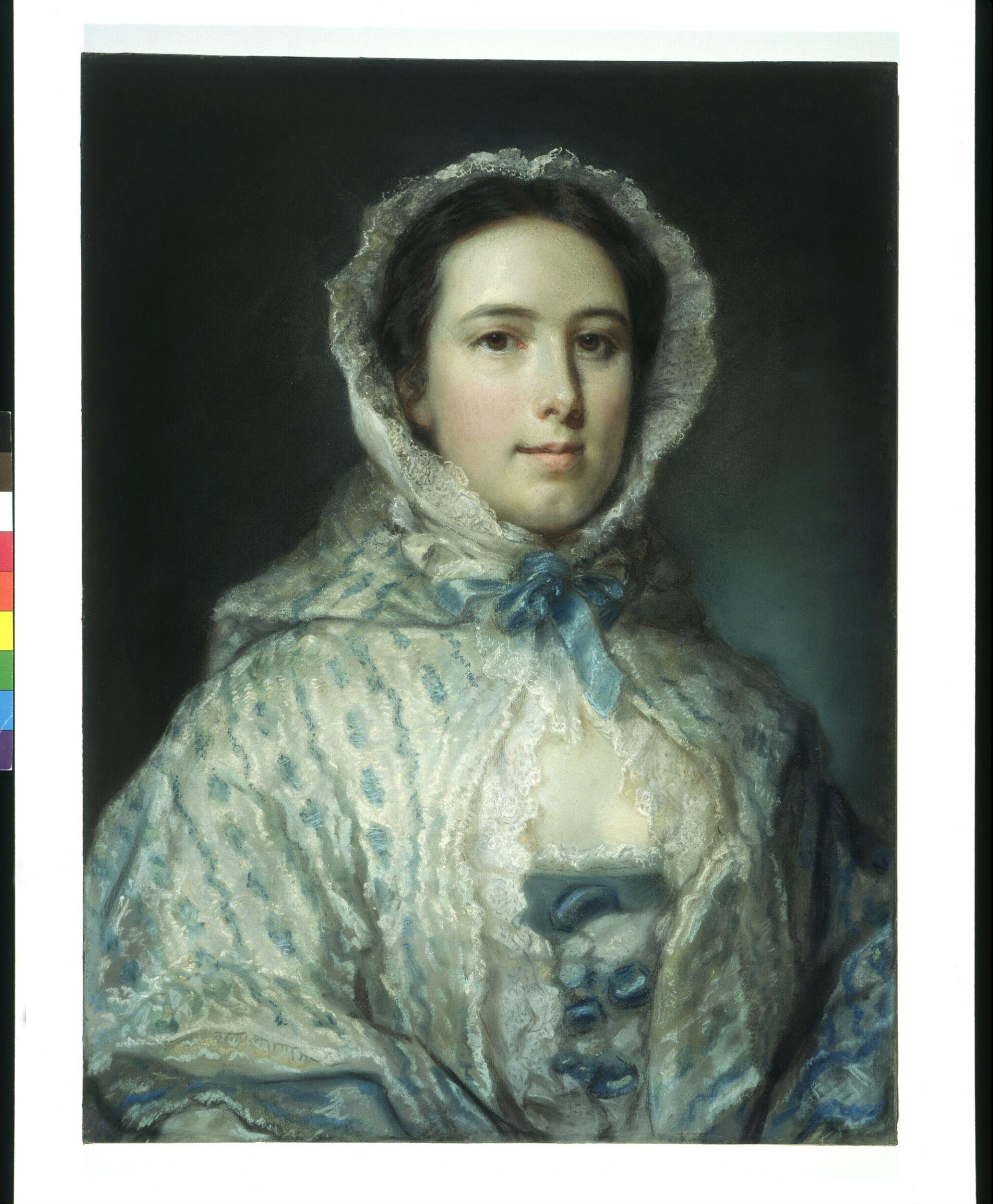 Unknown young woman, Francis Cotes, mid 18th century