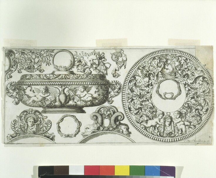 Proper Ornaments to be Engrav'd on Plate top image