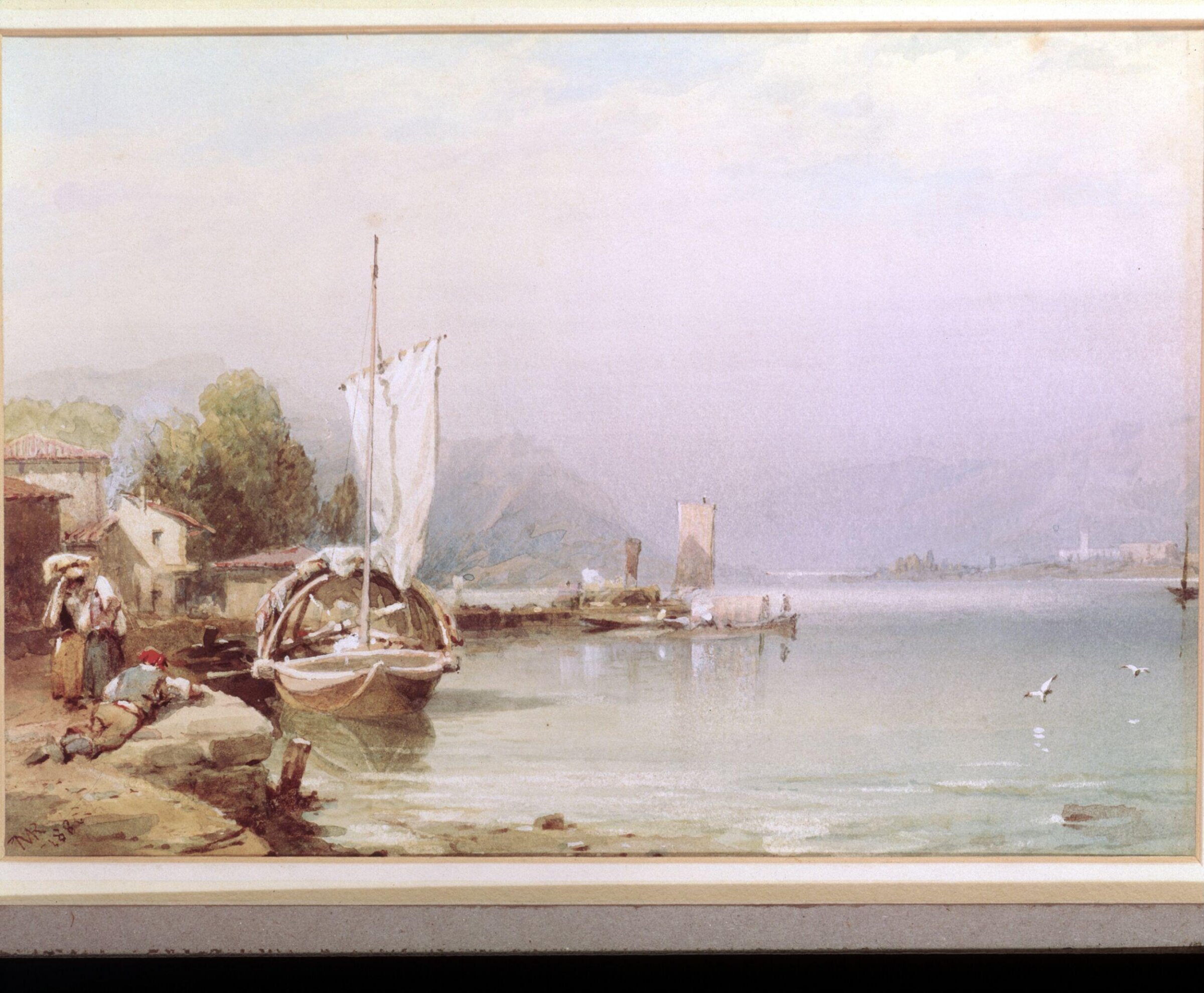 Lago di Garda, Thomas Miles Richardson, 1886