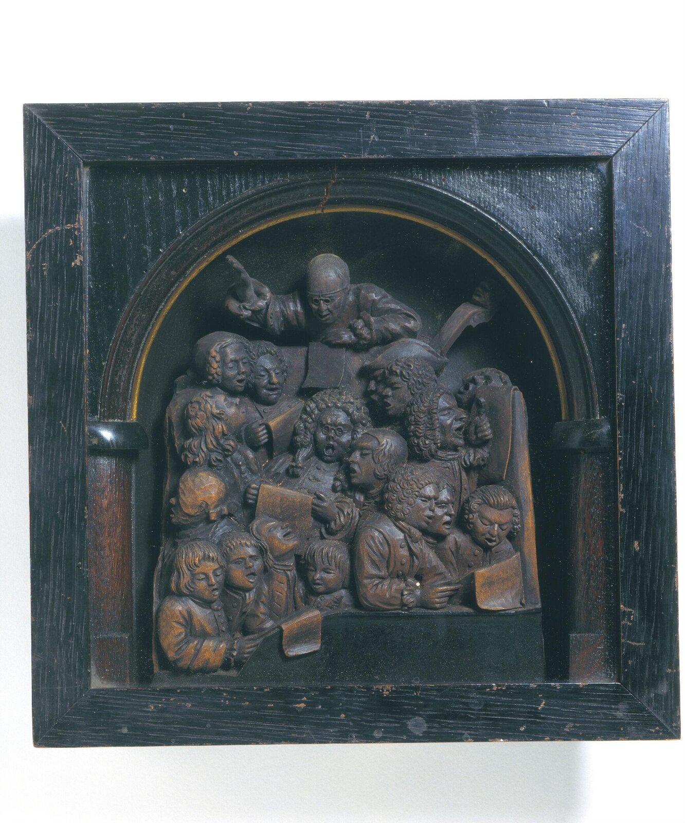 Chorus of singers, ca. 1831