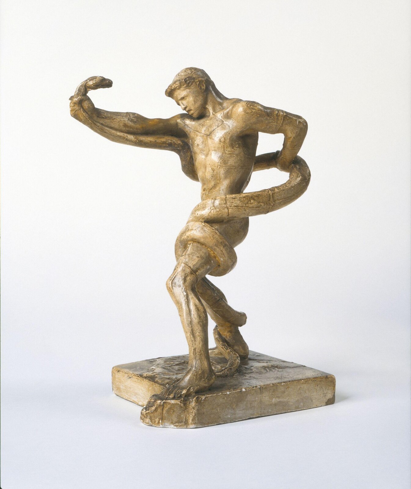 Athlete Struggling with a Python, Frederic Lord Leighton, ca. 1874