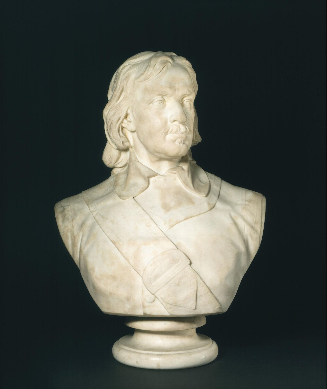 Oliver Cromwell (1599-1658), Matthew Noble, 1860