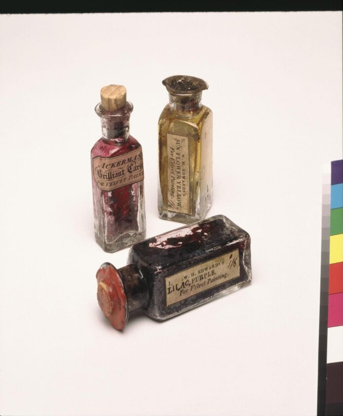 Bottle of paint (ca. 1814) by T. Woodyer