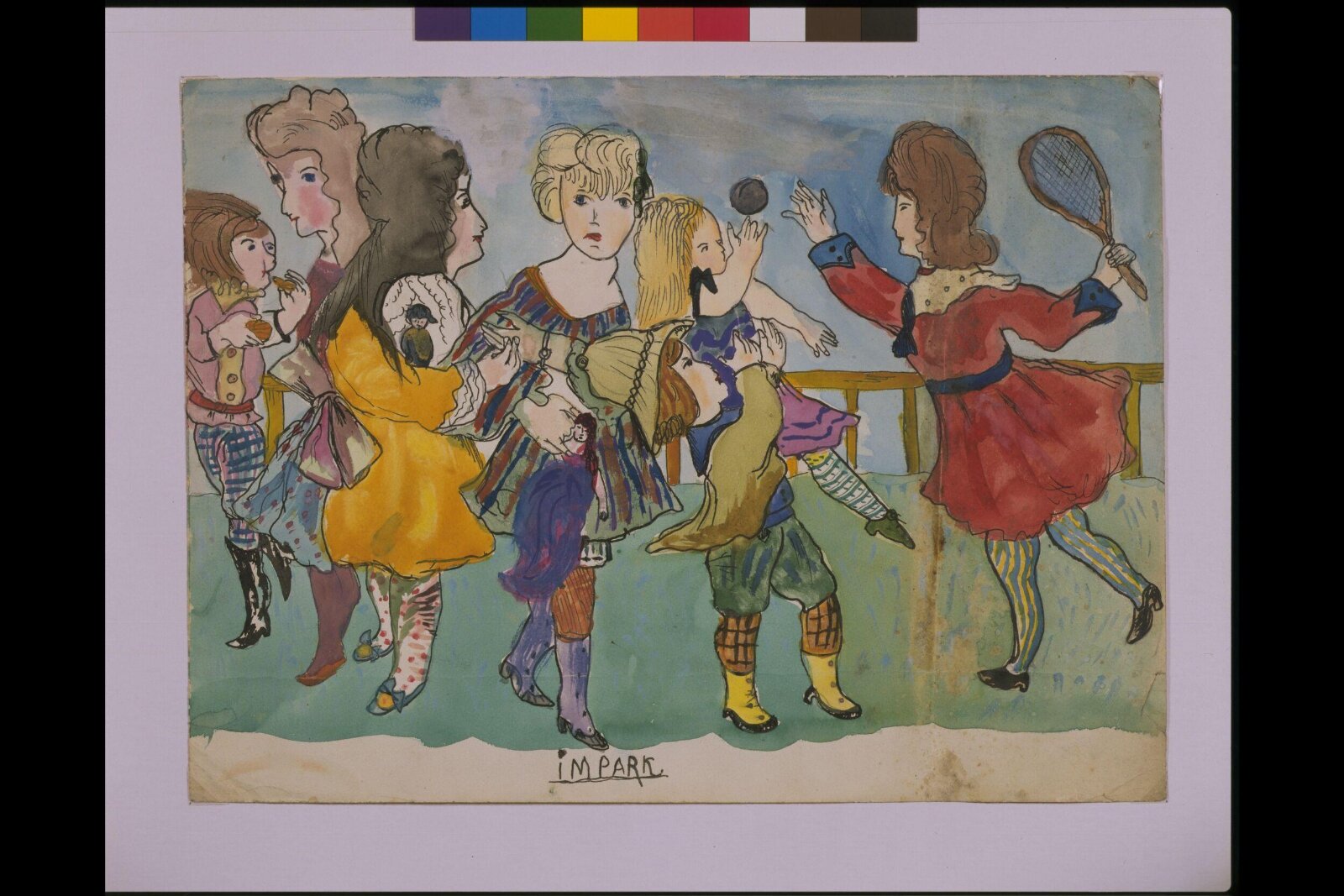 Im Park, Margarete Hamerschlag, 1908-1914