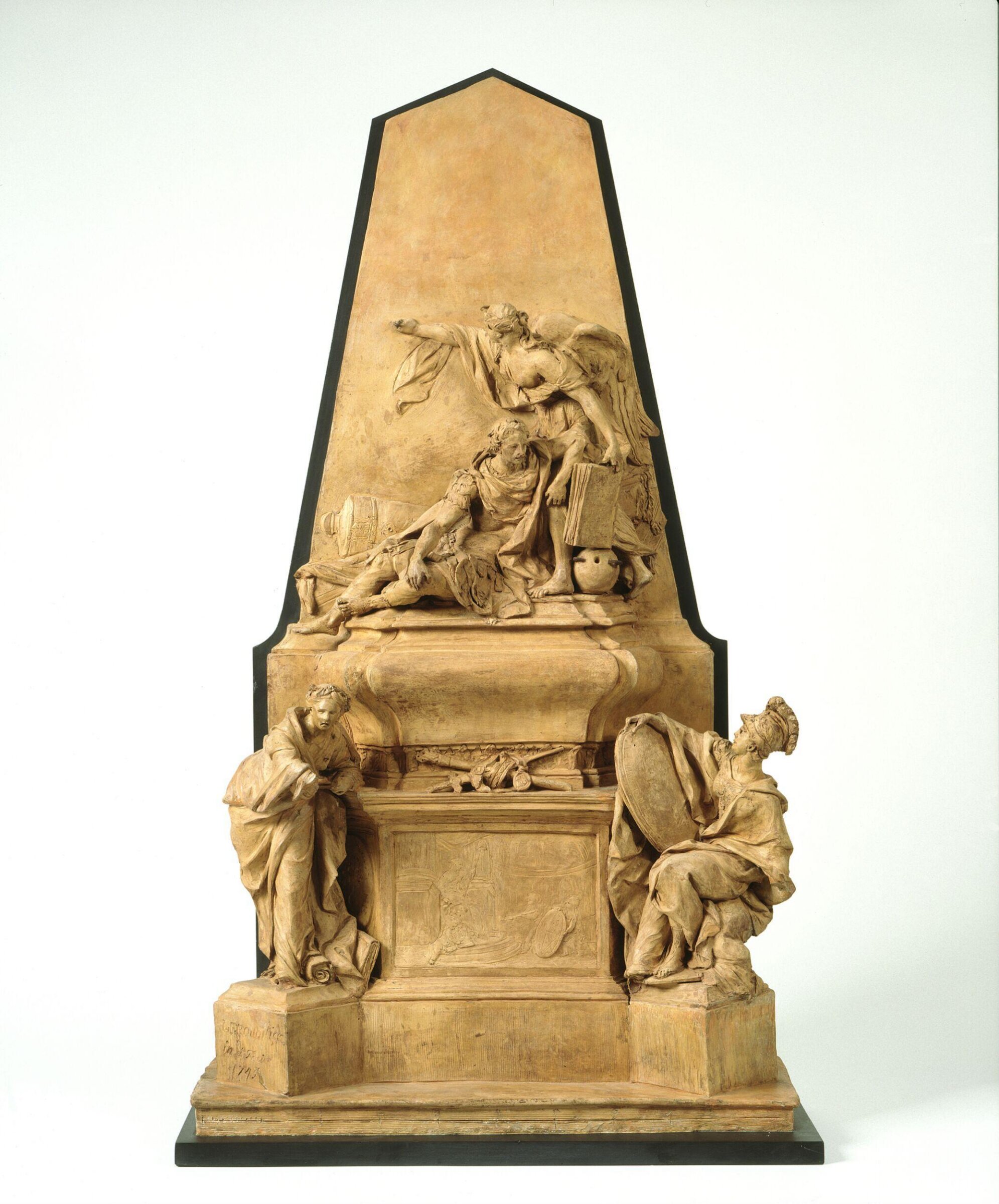 Model for the monument to John Campbell, 2nd Duke of Argyll and Greenwich, Louis François Roubiliac, 1745