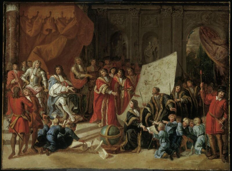 Charles II Giving Audience at Christ's Hospital