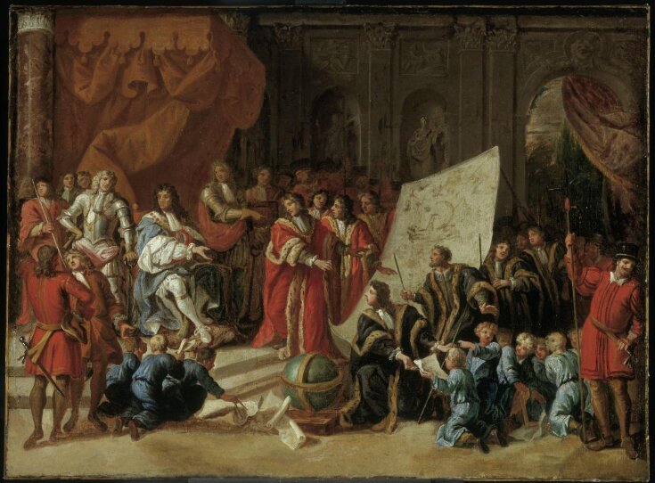 Charles II Giving Audience at Christ's Hospital top image