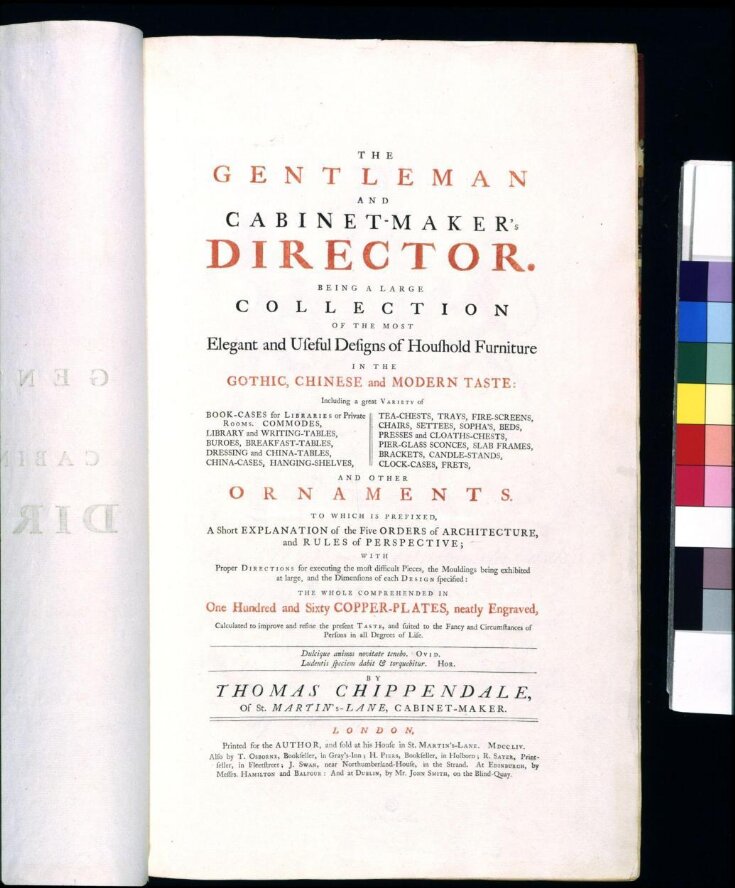 The gentleman and cabinet-maker's director top image