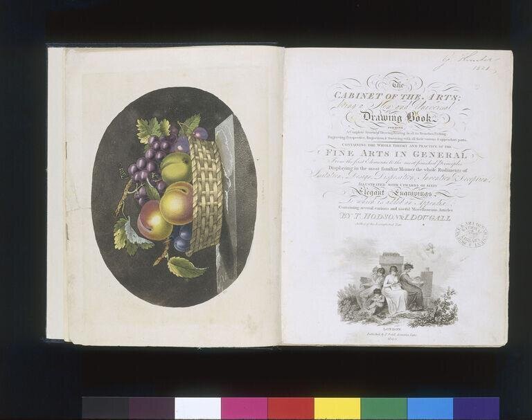 The cabinet of the arts; being a new and universal drawing book