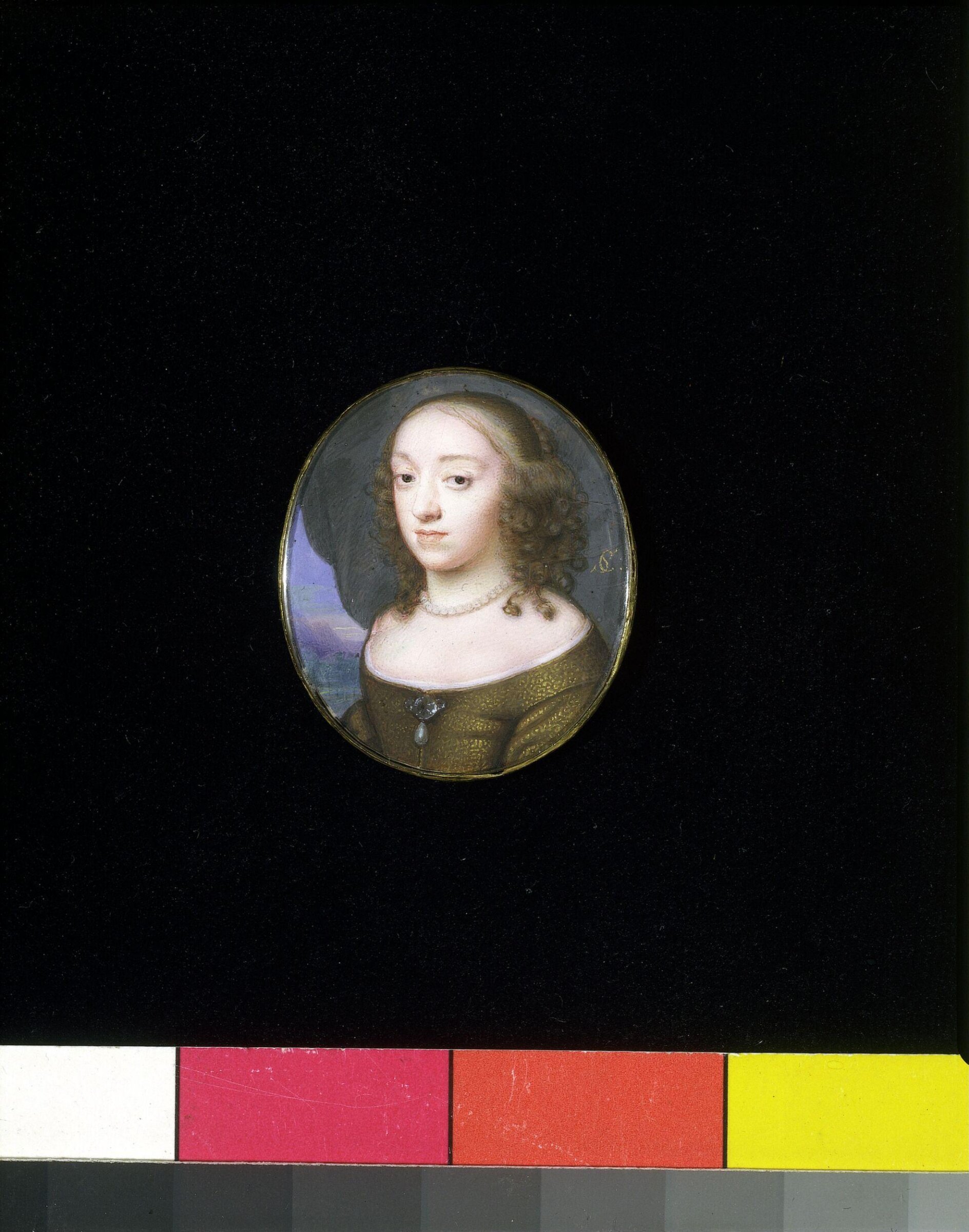 A Woman, possibly Elizabeth, Mrs Claypole, second daughter of Oliver Cromwell, Samuel Cooper, 1653-1655
