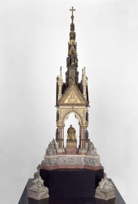 Albert Memorial, George Gilbert Scott, ca. 1863