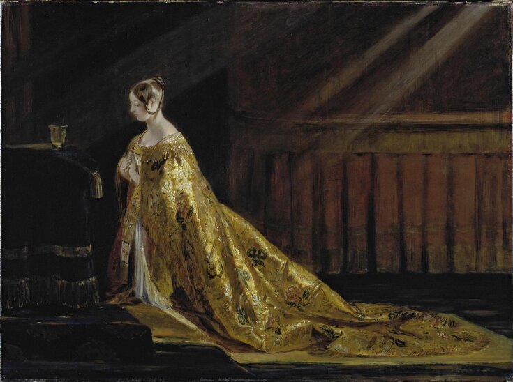 Queen Victoria in Her Coronation Robes top image