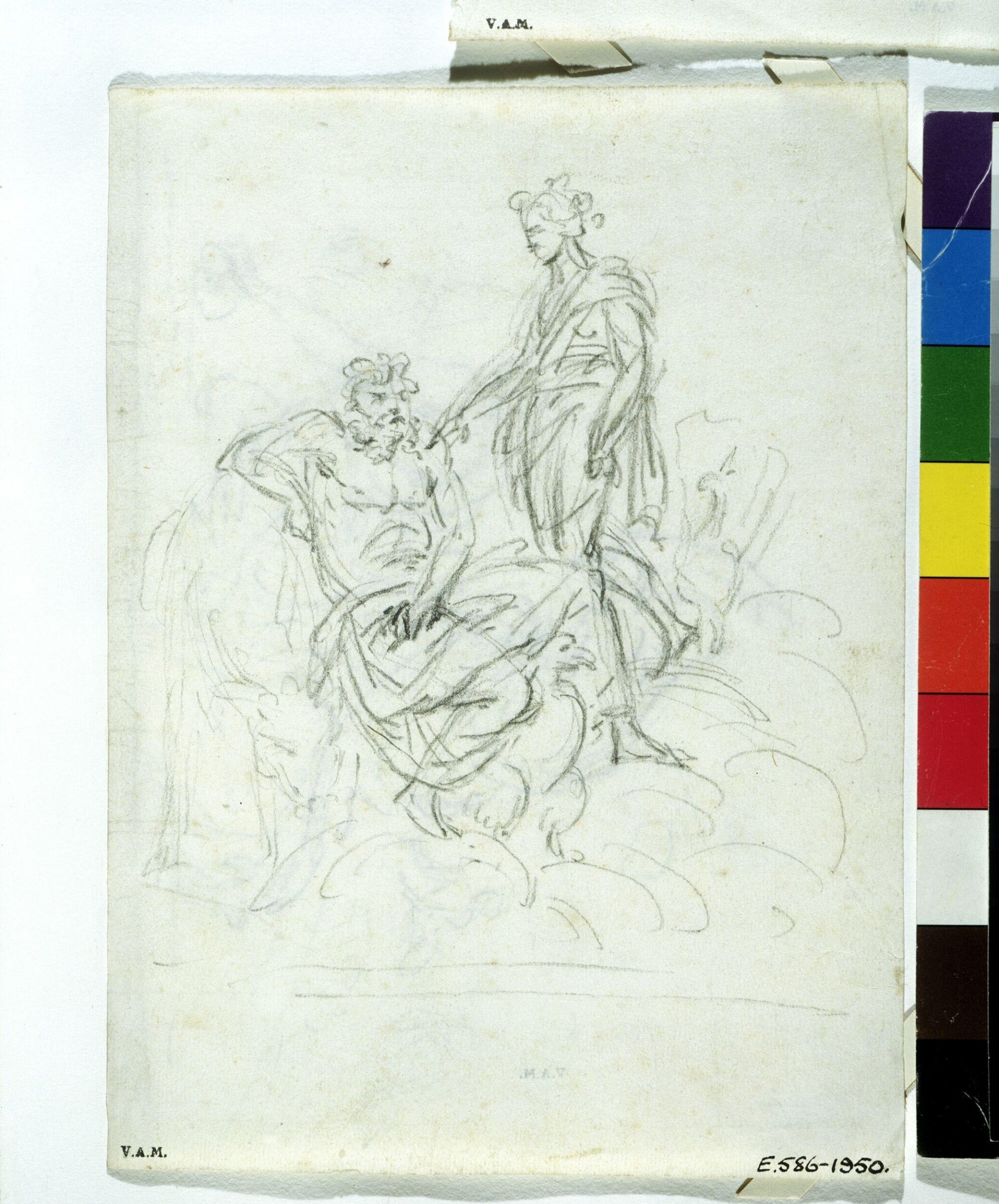 Drawing, Joseph Nollekens, 1776-1820