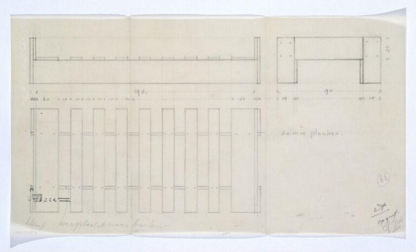 Design for a bed for the 'Crate' range of furniture