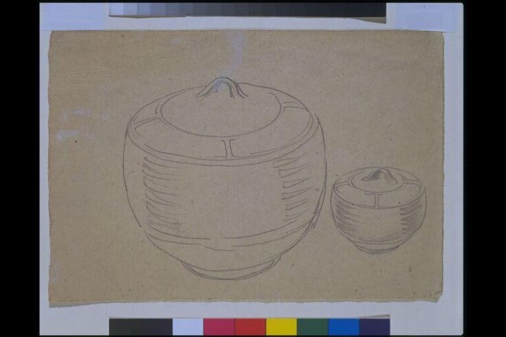 Design for two biscuit barrels top image