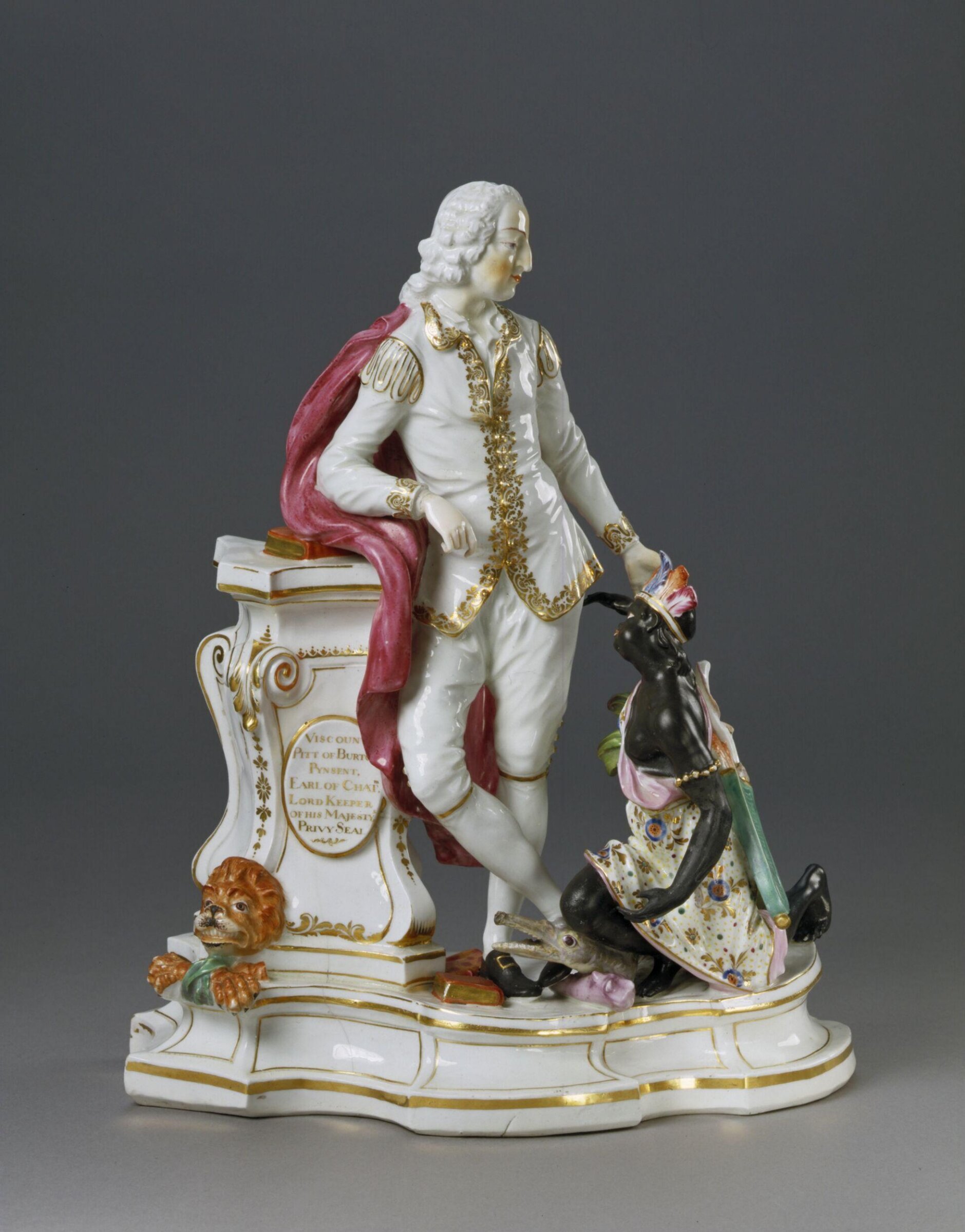 Figure group, Derby Porcelain factory, ca. 1767