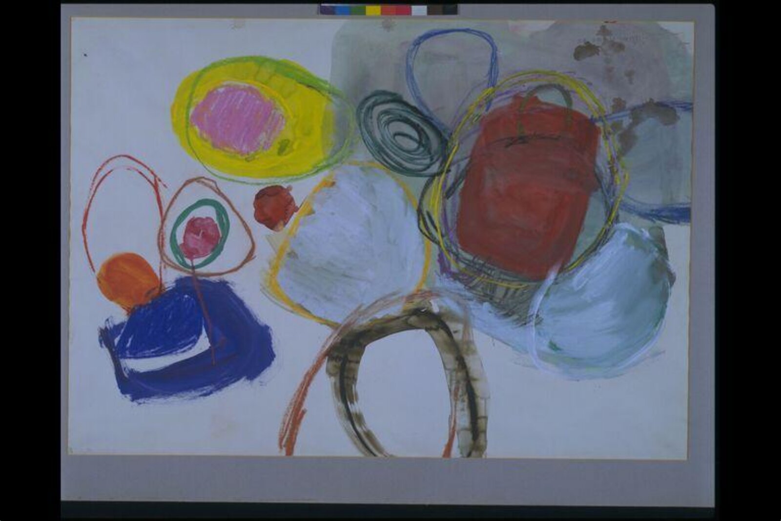 Shapes, Gillian Ayres, 1962