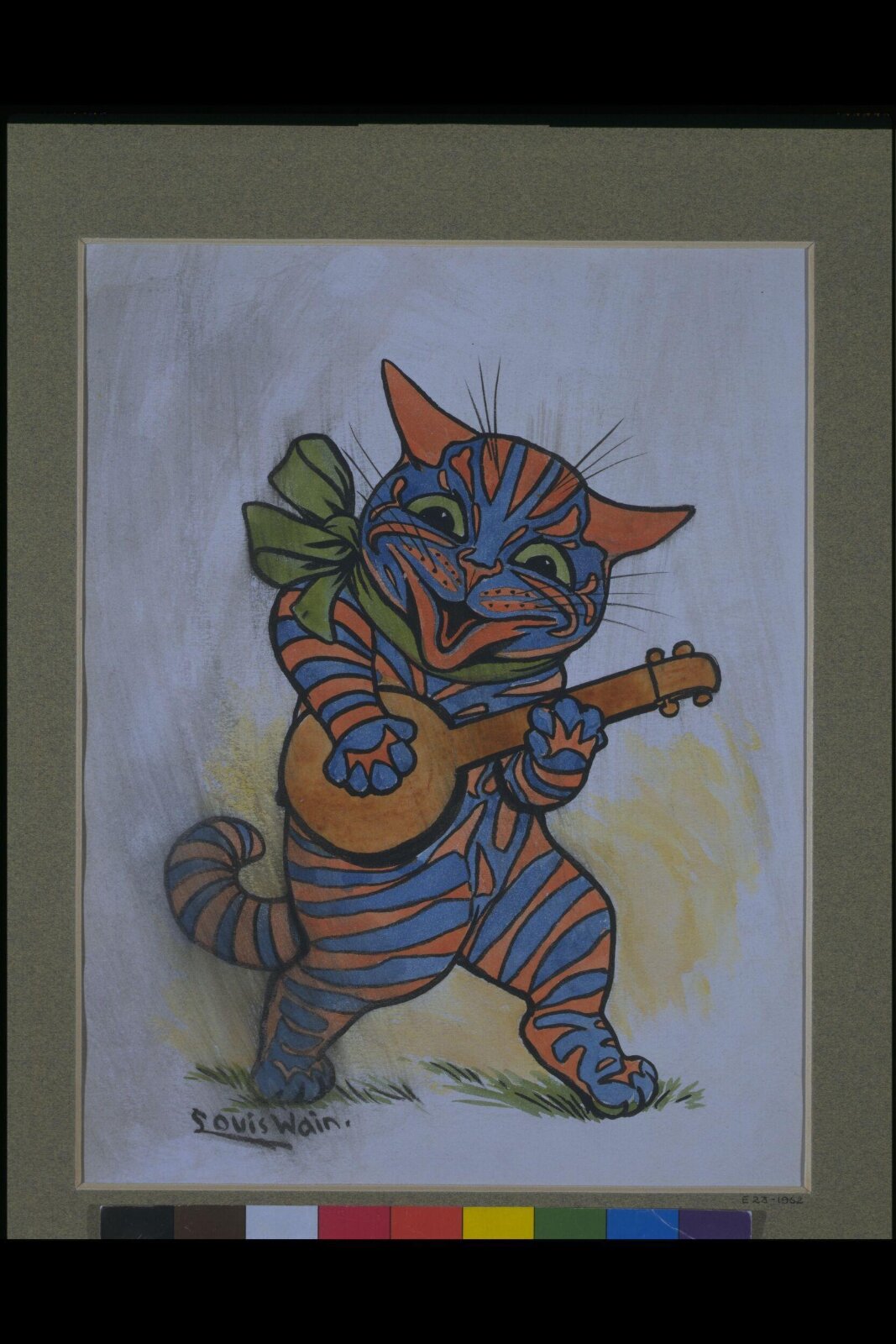 Funiculi Funicula, Louis William Wain, ca.1920