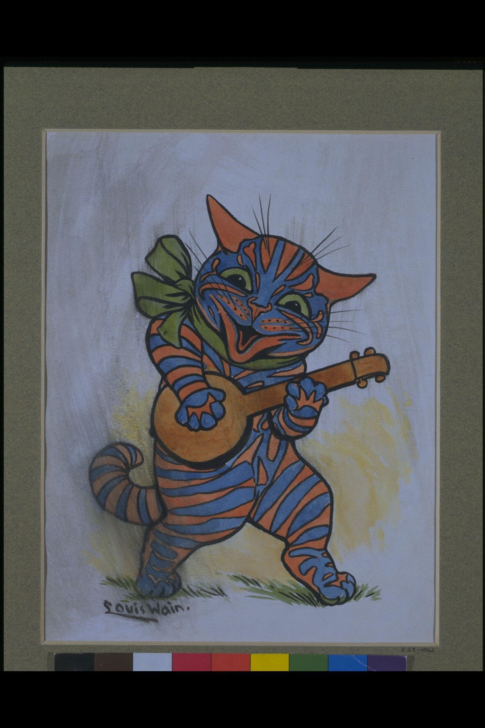 Funiculi Funicula, Louis William Wain, ca.1920