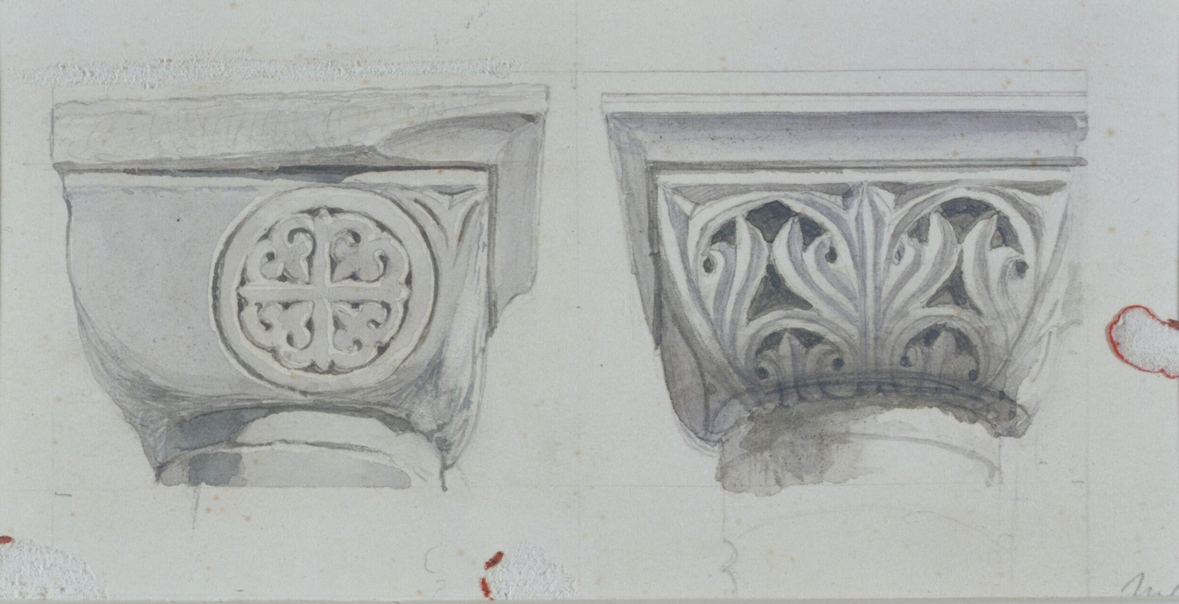 Drawing, John Ruskin, November 1849
