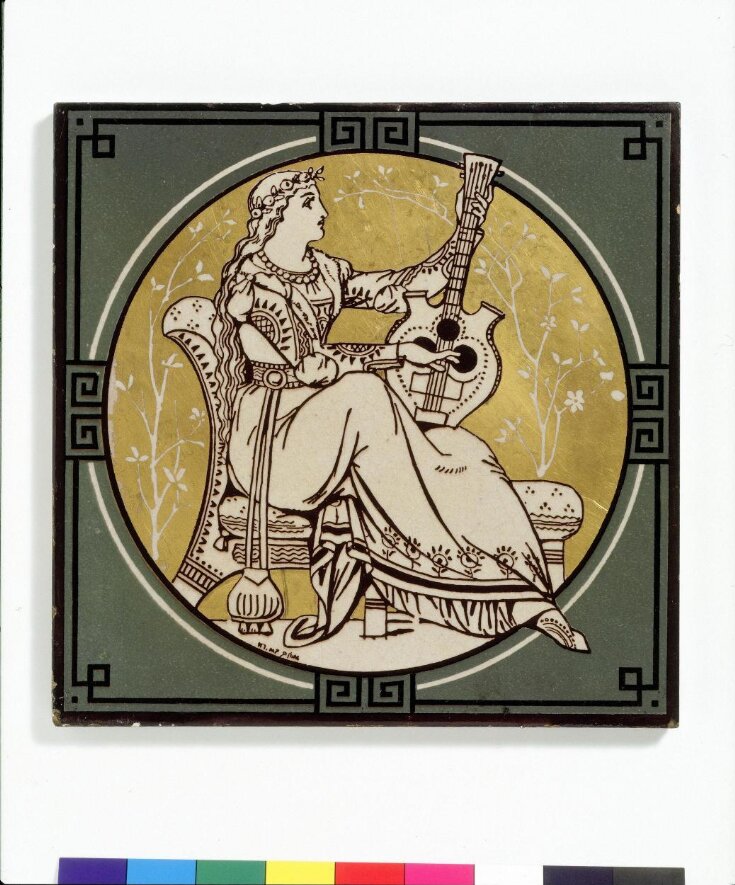 Classical Figures with Musical Instruments image