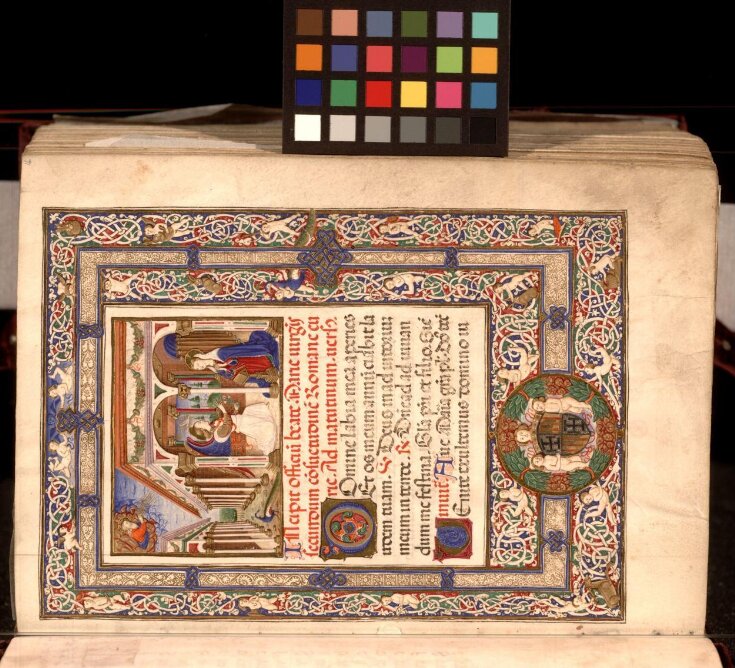 Book of Hours for the use of Rome; known as the 'Alfonso of Aragon Hours' top image