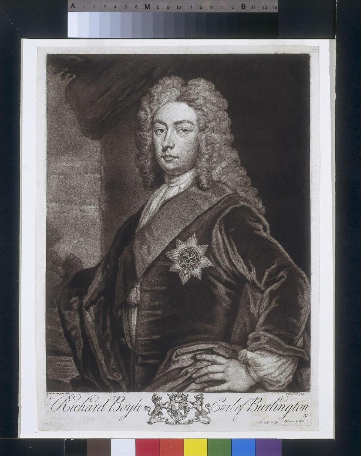 Richard Boyle Earl of Burlington &c. top image